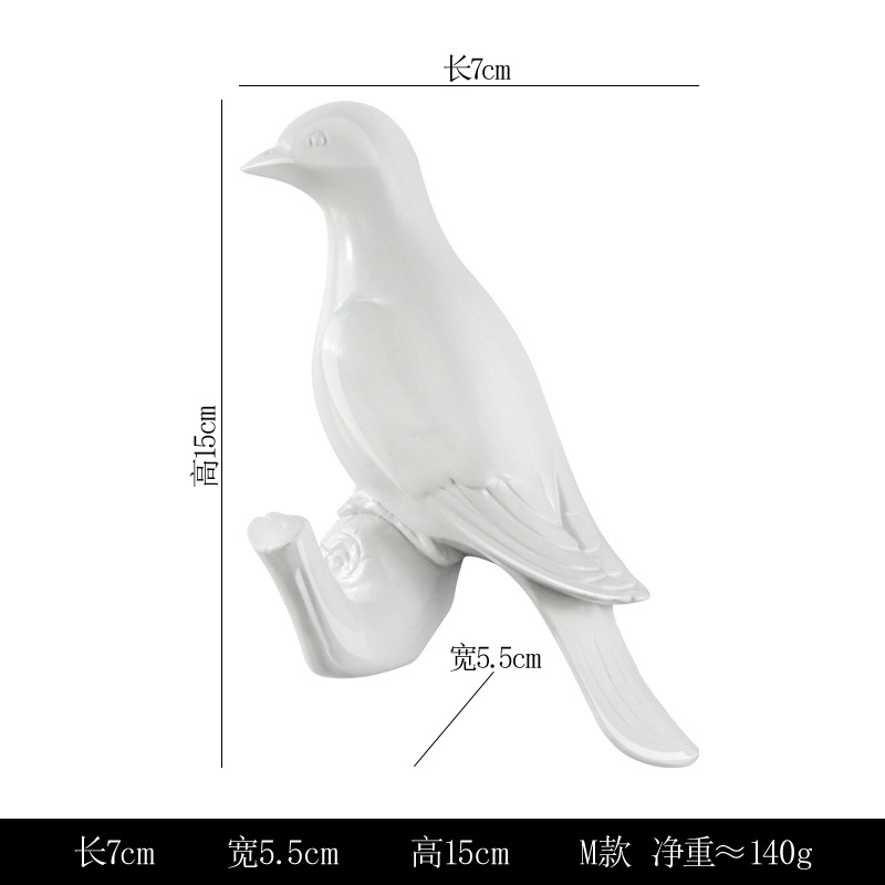 Venta al por mayor transfronteriza fuerte gancho pegajoso puerta creativa gancho trasero sin punzón resina animal ropa decorativa gancho decoración de la pared gancho de la ropa