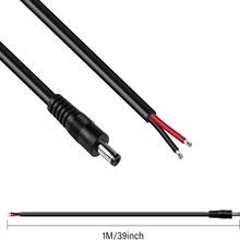 批发车载点烟器带DC5521插头弹簧线10A12V24V大功率电器供电源线