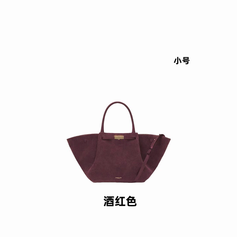 Burgundy suede small size [ready stock, shipped in seconds]