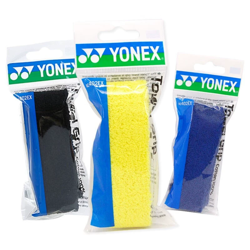 YONEX клей для рук для ракеток для бадминтона Нескользящий Впитывающий пот клей для полотенец AC402EX многоцветный Single Pack