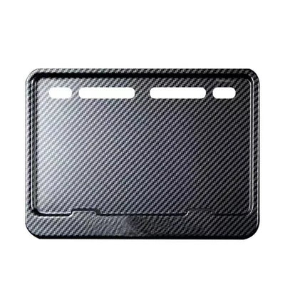 Nömrə qabı License Plate Protection Frame, Motorcycle Scooter - accessories-not-included-motorcycle-resin-carbon-fiber-style-unbranded-single-piece-fairing
