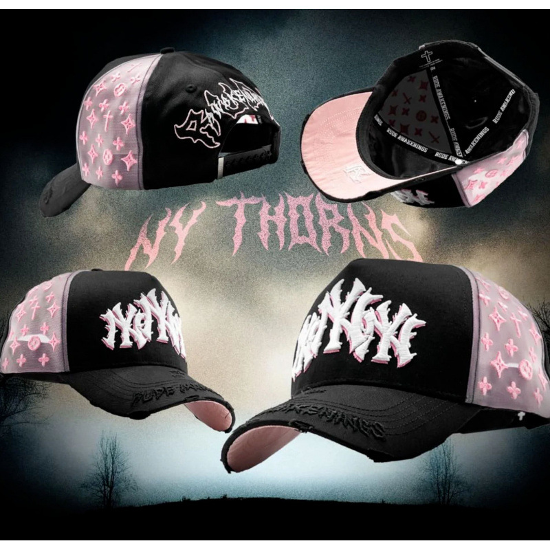 Tendencia transfronteriza hip hop Dandy Dandy sombrero con letras de diamante sombrero de pato doblado a lo largo del sombrero de béisbol image 125