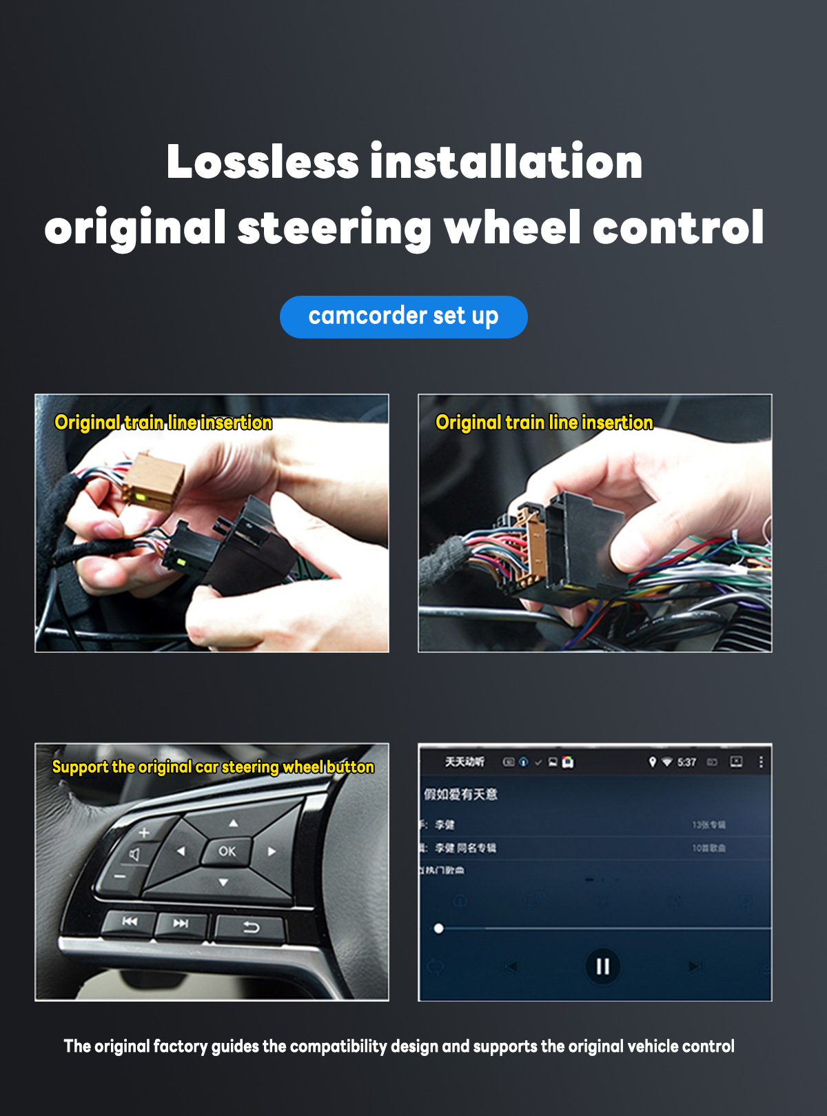 Cross-Border 7/9/ 10inch Android Universal Car Navigation Central Control All-In-One Player Carplay Car Navigation