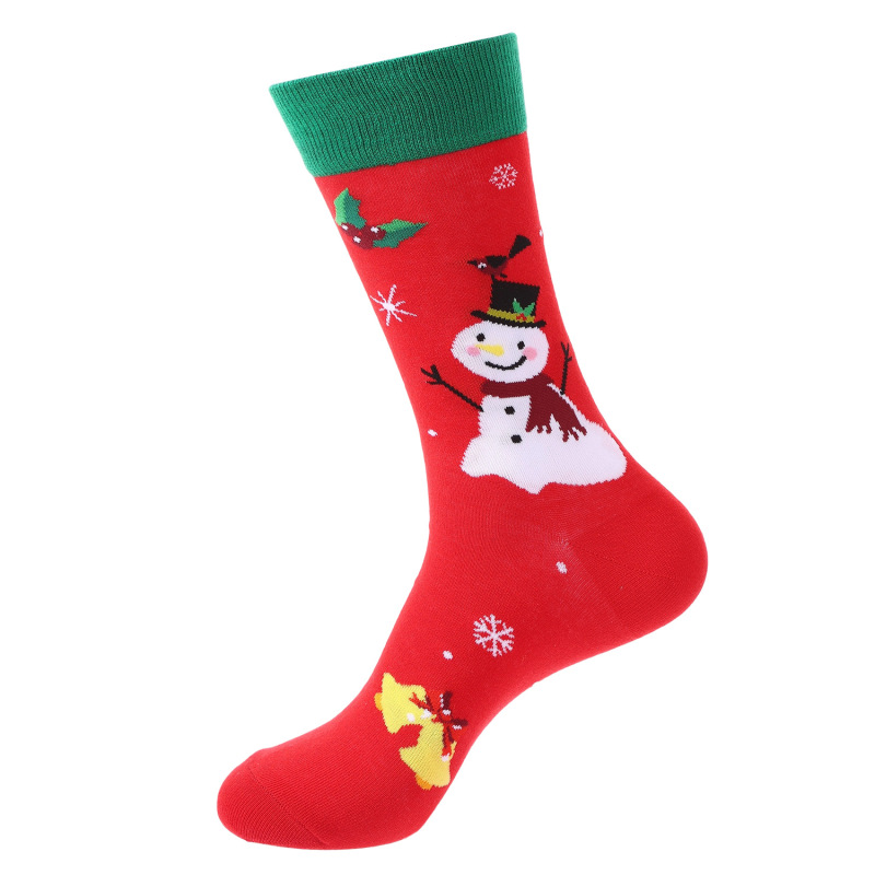 Haichin クロスボーダー クリスマス ミッドチューブ トレンド ソックス レディース ヨーロッパとアメリカのトレンド ブランド クリスマス ソックス ロングソックス メンズ イン トレンド ソックス|undefined