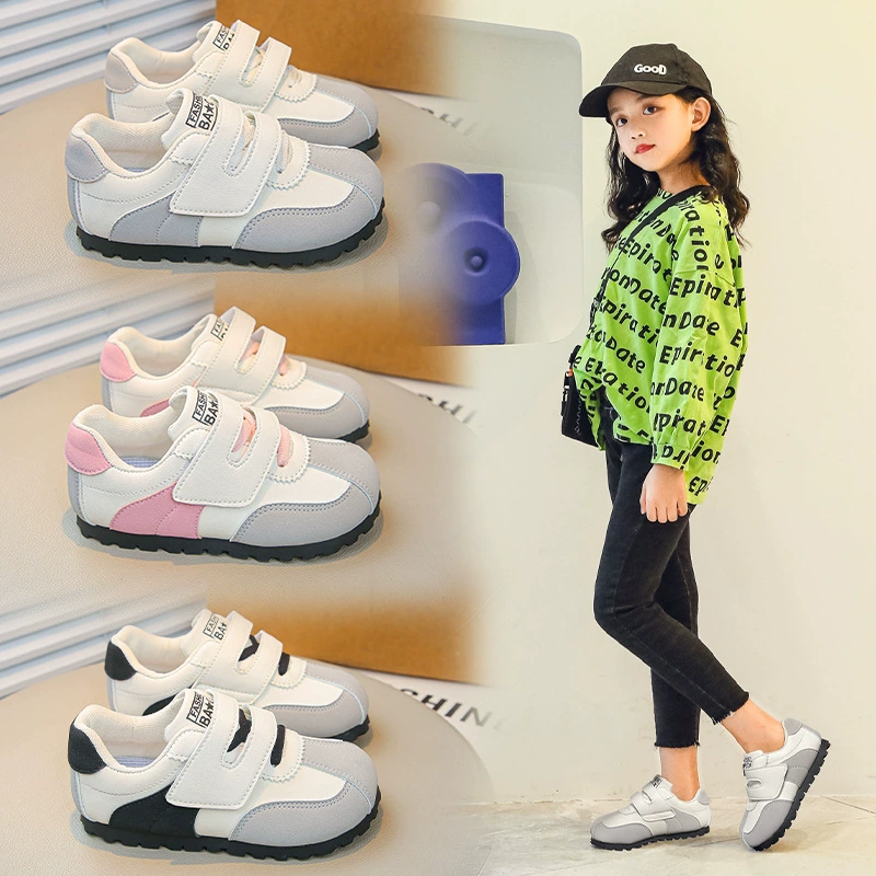 Детские спортивные кроссовки для девочек и мальчиков, весна 2025, нескользящие, повседневные, для учебы и бега.