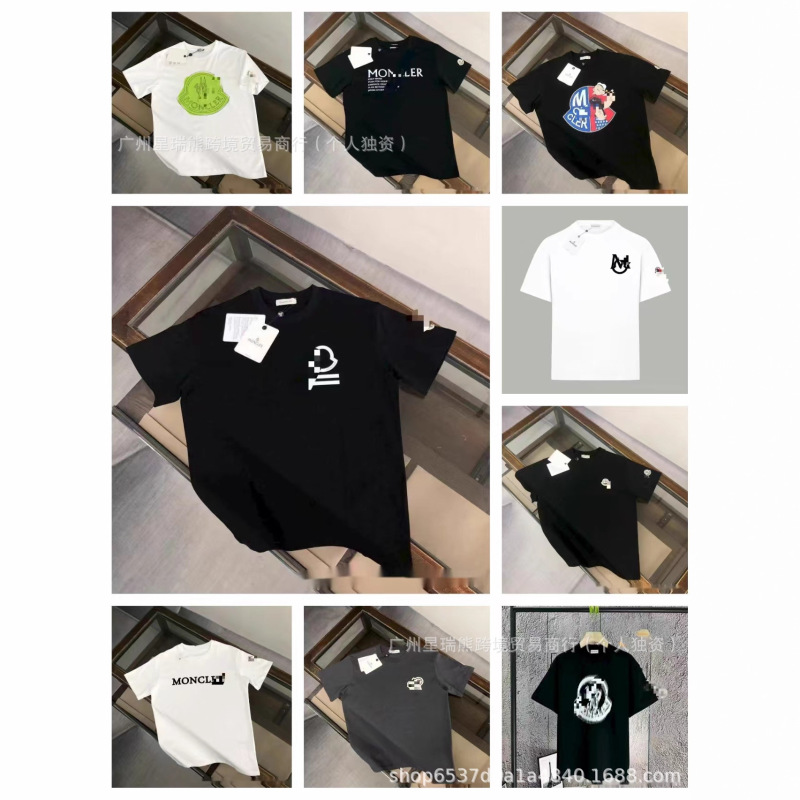 Popular Foreign Trade Mongolian Trendy Loose Men's Classic Round Neck Printed Unisex Couple Versatile Short-Sleeve T-Shirt Popular Foreign Trade Mongolian Trendy Loose Men's Classic Round Neck Printed Unisex Couple Versatile Short-Sleeve T-Shirt