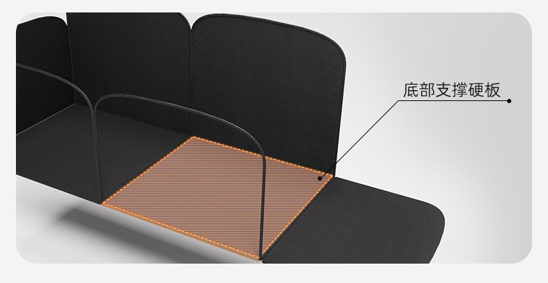 Car pet car mat rear seat co-pilot dog car nest anti-dirty car artifact isolation mat