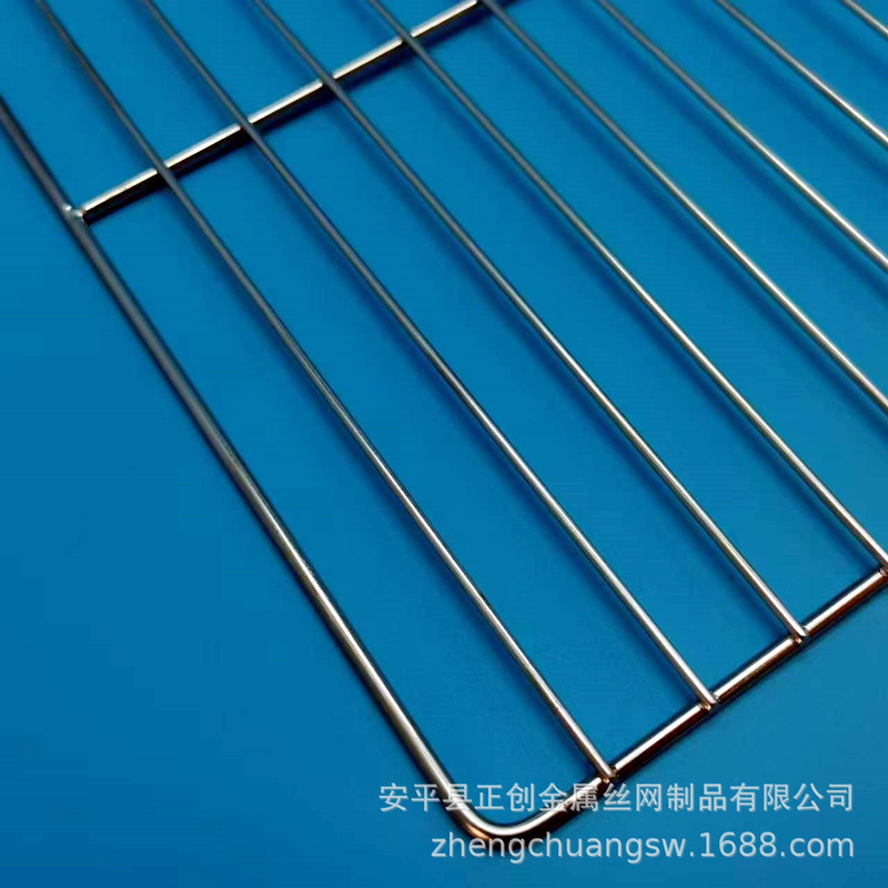 メーカー供給鉄亜鉛メッキステンレス鋼 304 ストレートストリップ正方形グリルネットバーベキューラック|undefined