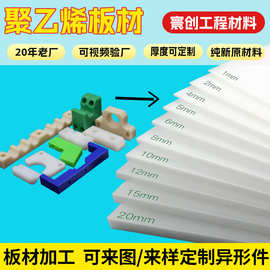 超高分子量聚乙烯板HDPE煤仓料仓衬板冲床垫板仿真冰溜冰PP塑料板