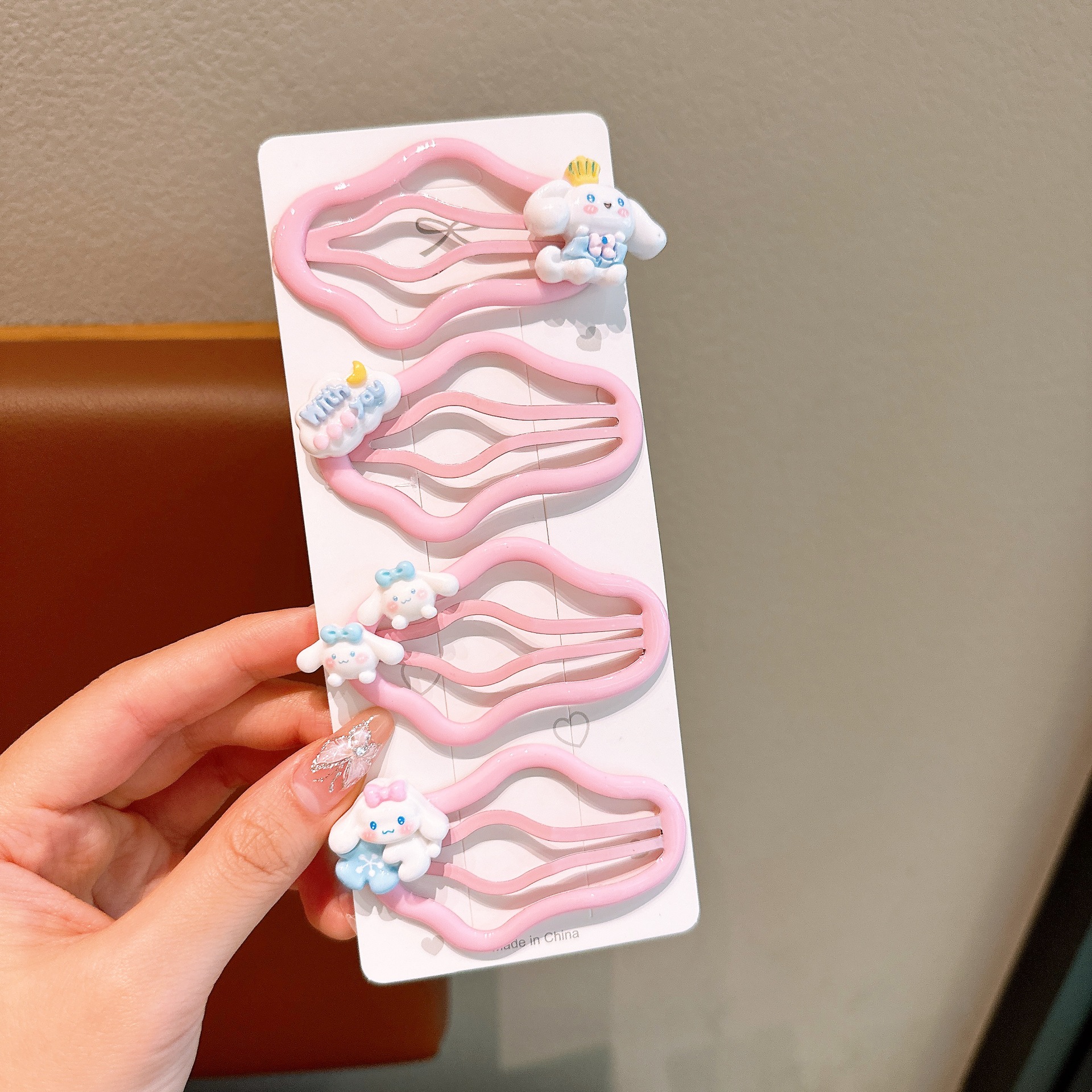 Clips de cabello nubes de verano para niños lindos clips Kulomi niñas pequeños clips de cabello rotos estudiantes bbb clips de lado mar