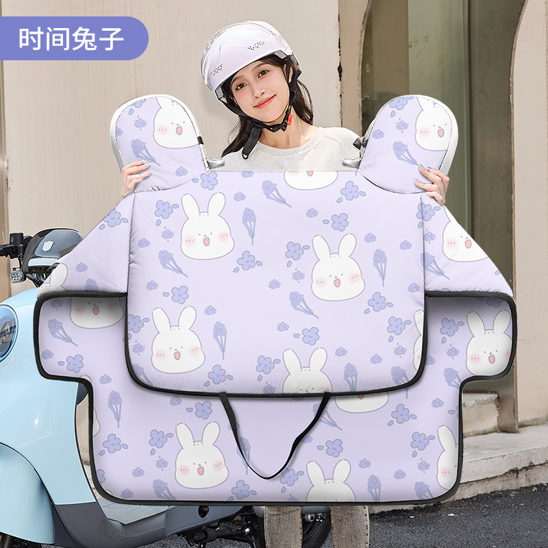 2025年新型電動車用防風カバー 冬用卸売 裏起毛 厚手 保温 防寒 防水 防風カバー|undefined