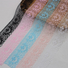 Size 10 35MM non-elastic lace semi-circle nylon lace Lace handmade underwear clothing accessories