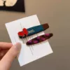 2#Red Love Hearts 2 [Love Heart AB version duckbill clip]
