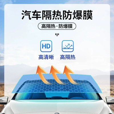 Windshield Sun Protection Film, Explosion-Proof Automotive Film