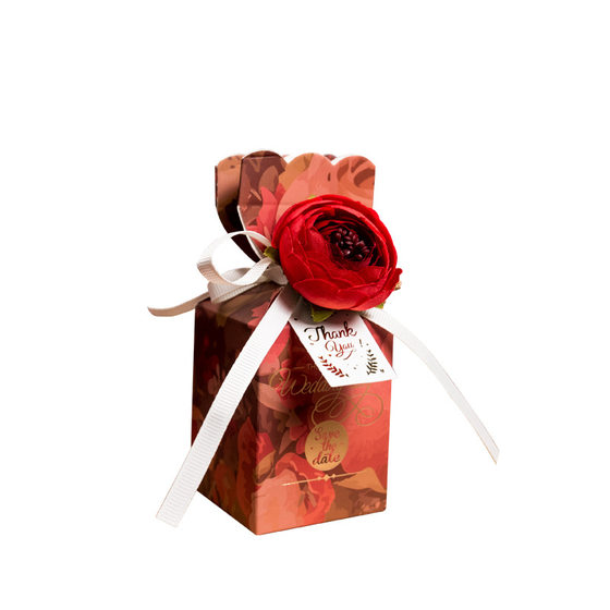 Wedding Candy Packaging Gift Box Red Vase Candy Box Classic Vase Candy Box Accompanying Gift Agreement