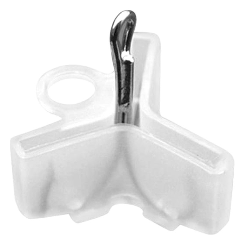 Cubierta protectora de tres ganchos cubierta protectora de anzuelo blanco cubierta protectora de gancho de tres ganchos de anclaje cubierta de gancho de tres horquillas cubierta de gancho de protección Dispositivo de imitación cubierta de rasguño