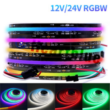 COB�òʵƴ�WS2814 �ɱ��RGBW ȫ������784/840��LED�ƴ�12V/24V