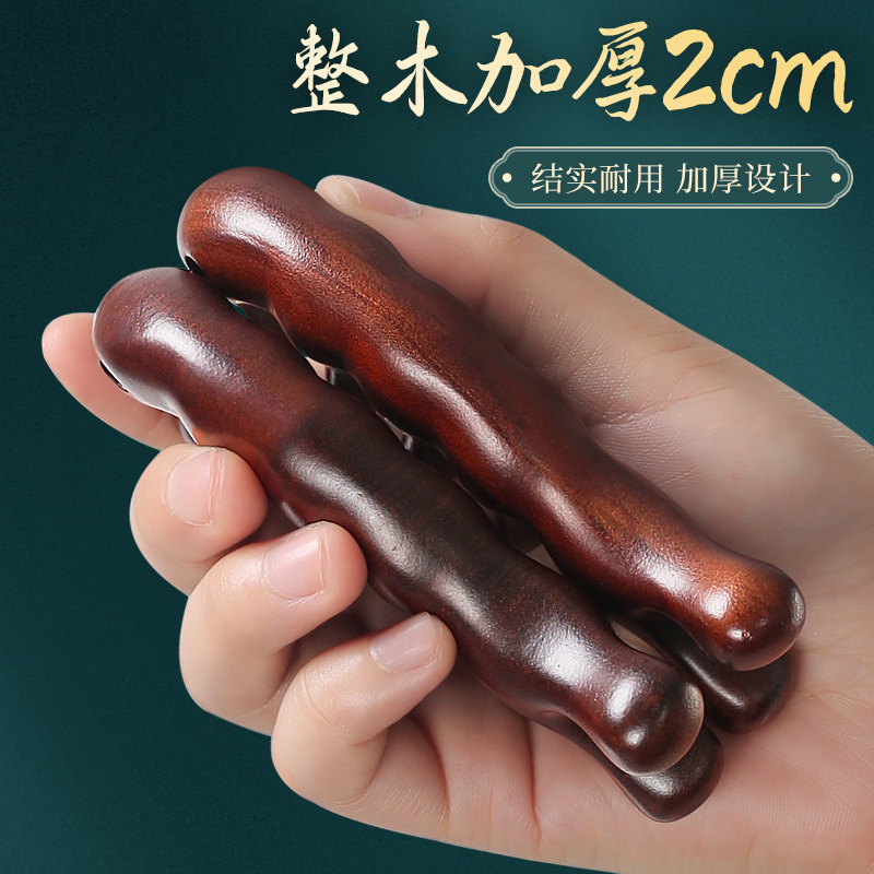 メーカー金糸檀木櫛頭五歯球経絡櫛頭皮カエルマッサージ櫛卸売り|undefined