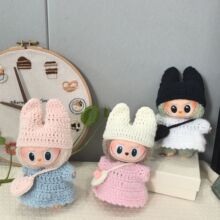 �¿�H����17cm������ë��ñ�ӿ���h�����b����labubu��ż���