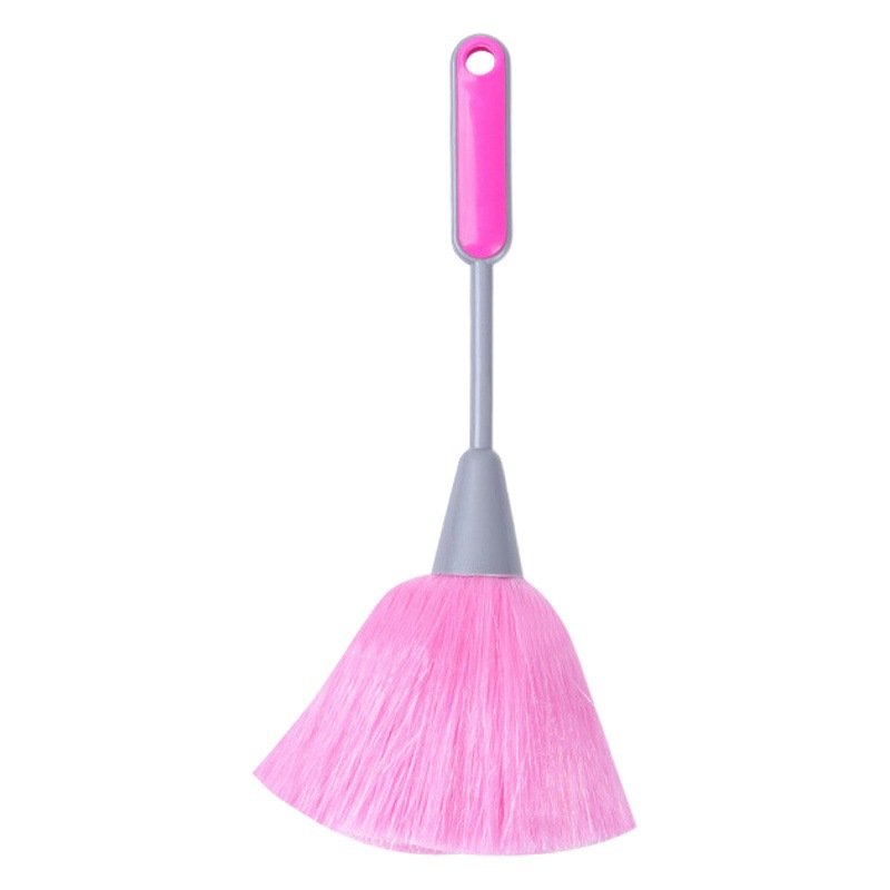 Mini manija de doble color PP alambre cepillo de la computadora cepillo de limpieza del teclado mini cepillo de limpieza de huecos plumero de escritorio