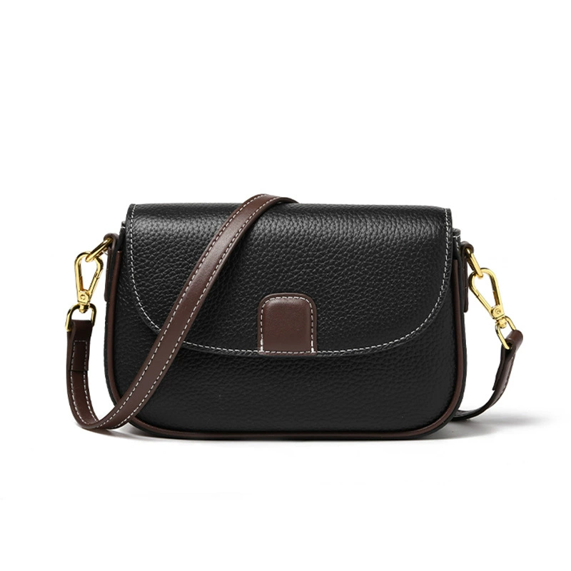 Leather small bag, shoulder bag, one-shoulder bag, 2023 collection, high-quality style, genuine leather