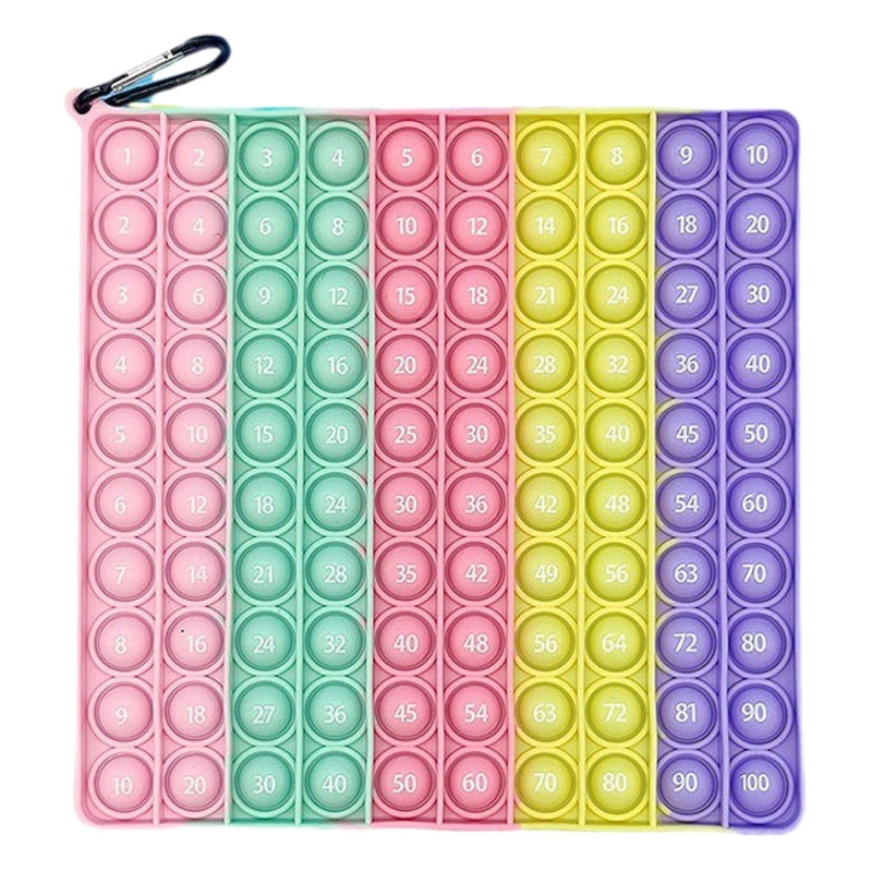 Juguetes cognitivos de pensamiento Multiplicación digital Juguetes de concentración Rainbow Rat Pioneer Juguetes educativos para niños