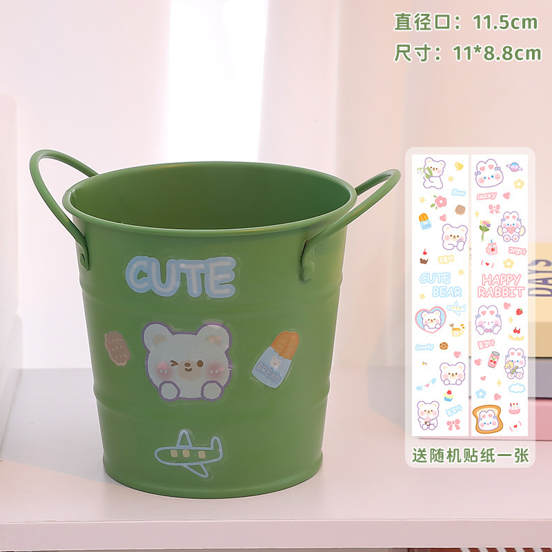 Titular de la pluma creativa DIY escritorio caja de almacenamiento chica corazón niños chica estudiante de gran capacidad simple titular de la pluma al por mayor