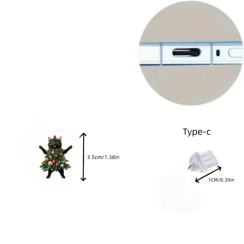 Nuevo acrílico plano transfronterizo 2D dibujos animados acrílico enchufe de polvo para teléfonos móviles