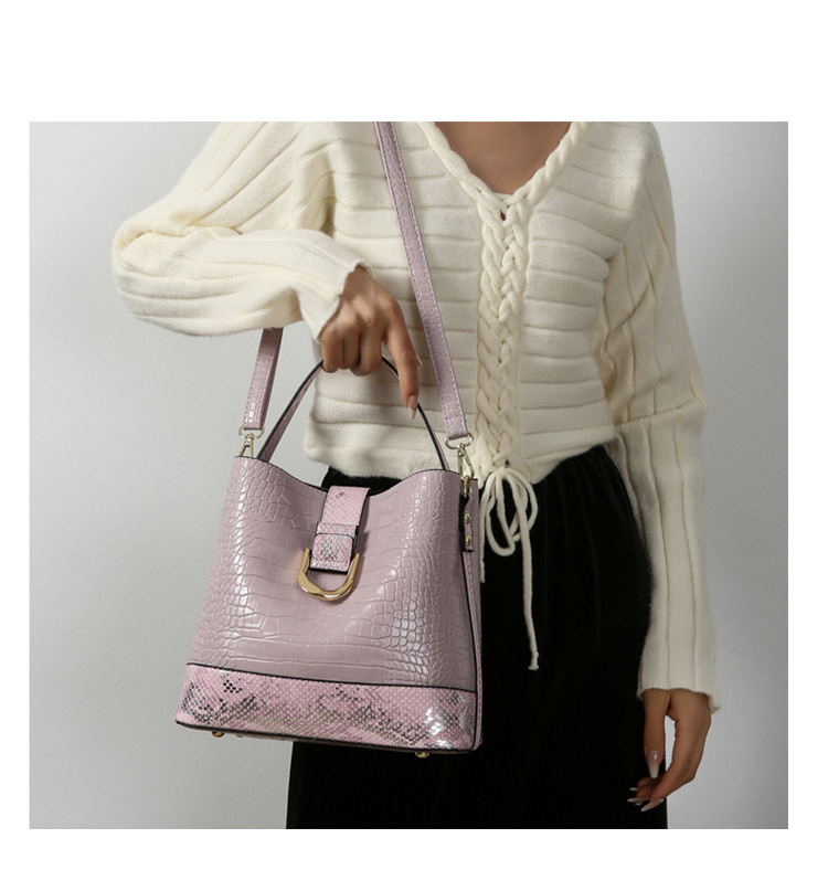 Women's Shoulder Bag And Crossbody Bucket Bag Set For Women_voghion.com