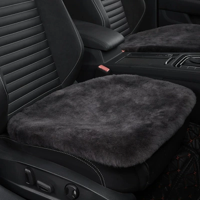 Seat cushion, seat cover | Seat Cushion Thickened Warm Cotton - charcoal-gray-4949cm