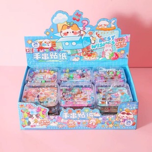 Source Factory Cross-Border Sticker Beads Sticker Bracelet Bracelet Beaded Sticker String Fun
