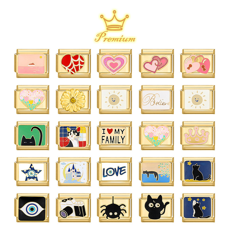 Cross-Border Charms Creative Multi-Functional Retro Exquisite DIY Splicable Bracelet Fresh Module Jewelry Accessories