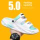 Sandals men's 2024 Summer hole shoes casual platform dual-use beach sandals men's outdoor sports slippers