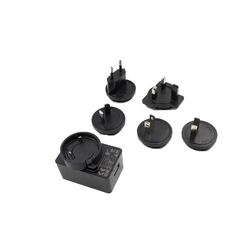 5v3a 変換ヘッド電源アダプタ交換可能なピンヨーロッパとアメリカの規制 ULCE 認証 9v2a 充電器メーカー卸売|undefined