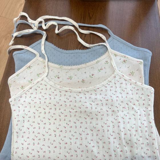 Women's Summer Slim-fit Slimming French-style Sweet and Spicy Inner-fit Outer-wear Bottoming Top