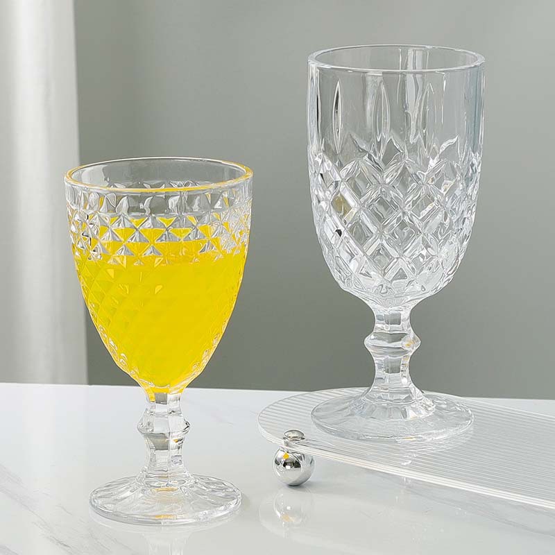 Taza de sol en relieve, taza de café retro francesa, taza de jugo, taza de champán, taza de vino tinto