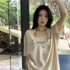 夏のギャルは気をつけて、2つのセットを重ねて着ます。