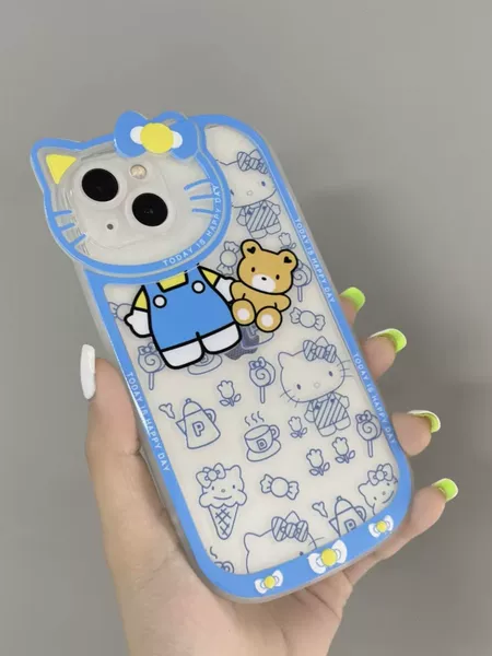 KT Cat-Transparent-Blue Bear
