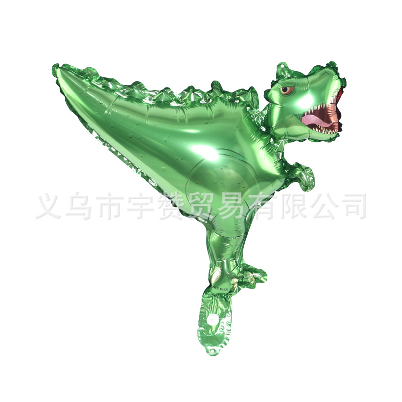 Mini bola de dibujos animados animal calle venta código de exploración pequeño regalo bola de ola bola interior bola de aluminio globo de película globo de empuje