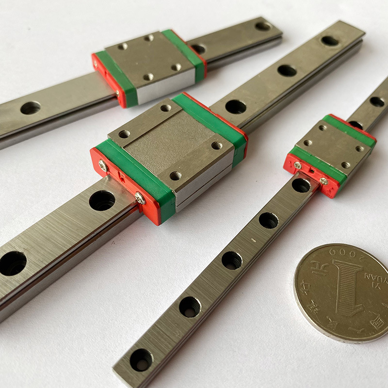 高精度轻型微小型线轨方型方轨微型直线导轨滚动滑台滑轨微轨