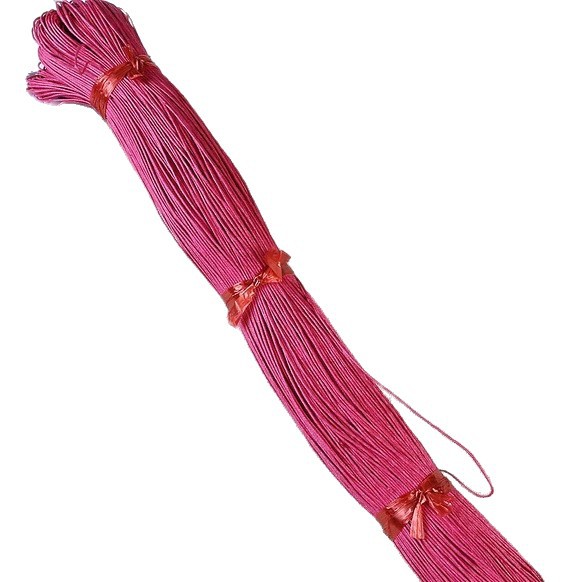 Cordón de cera de algodón común de 1 - 2mm cordón de cera de algodón doméstico tejido a mano cordón de cera cuerdas de cuentas de ropa cuerdas de maletas cuerdas de etiqueta image 5
