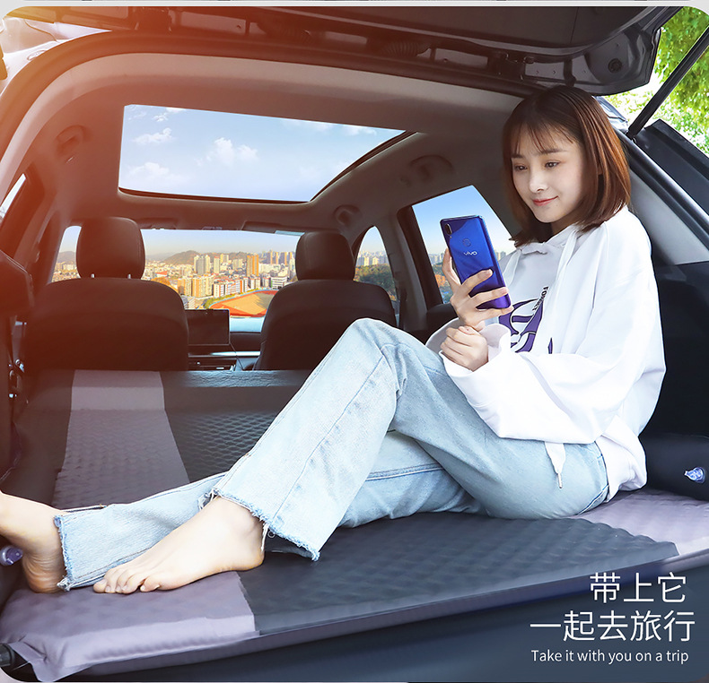 Wholesale Car Inflatable Bed, Car Trunk Sleeping Mat, Sleeping Mattress, Suv Back Seat Air Mattress, In-Car Travel Bed