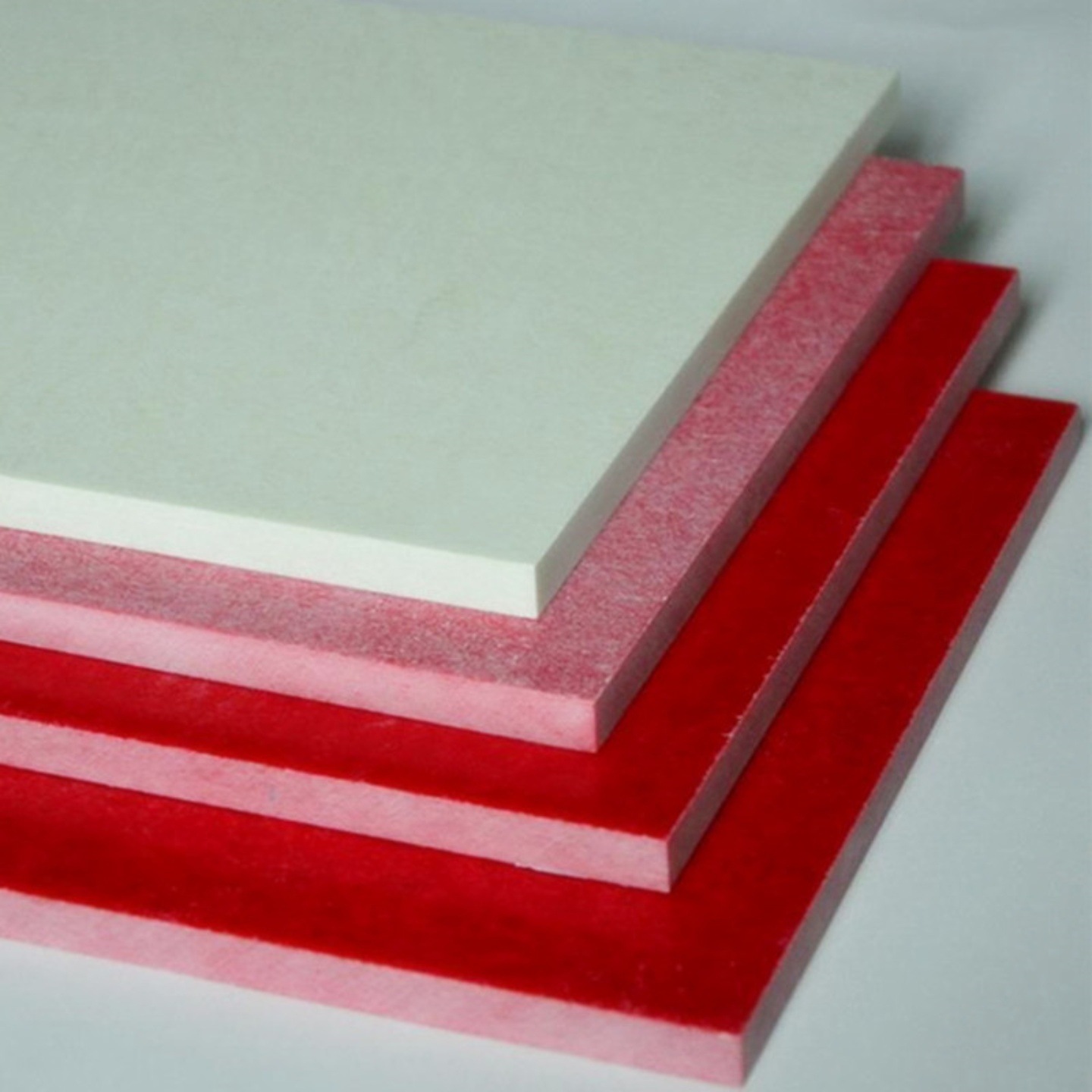 大红色GPO-3耐高温层压板玻璃纤维毡板GPO-3板制品红色绝缘板