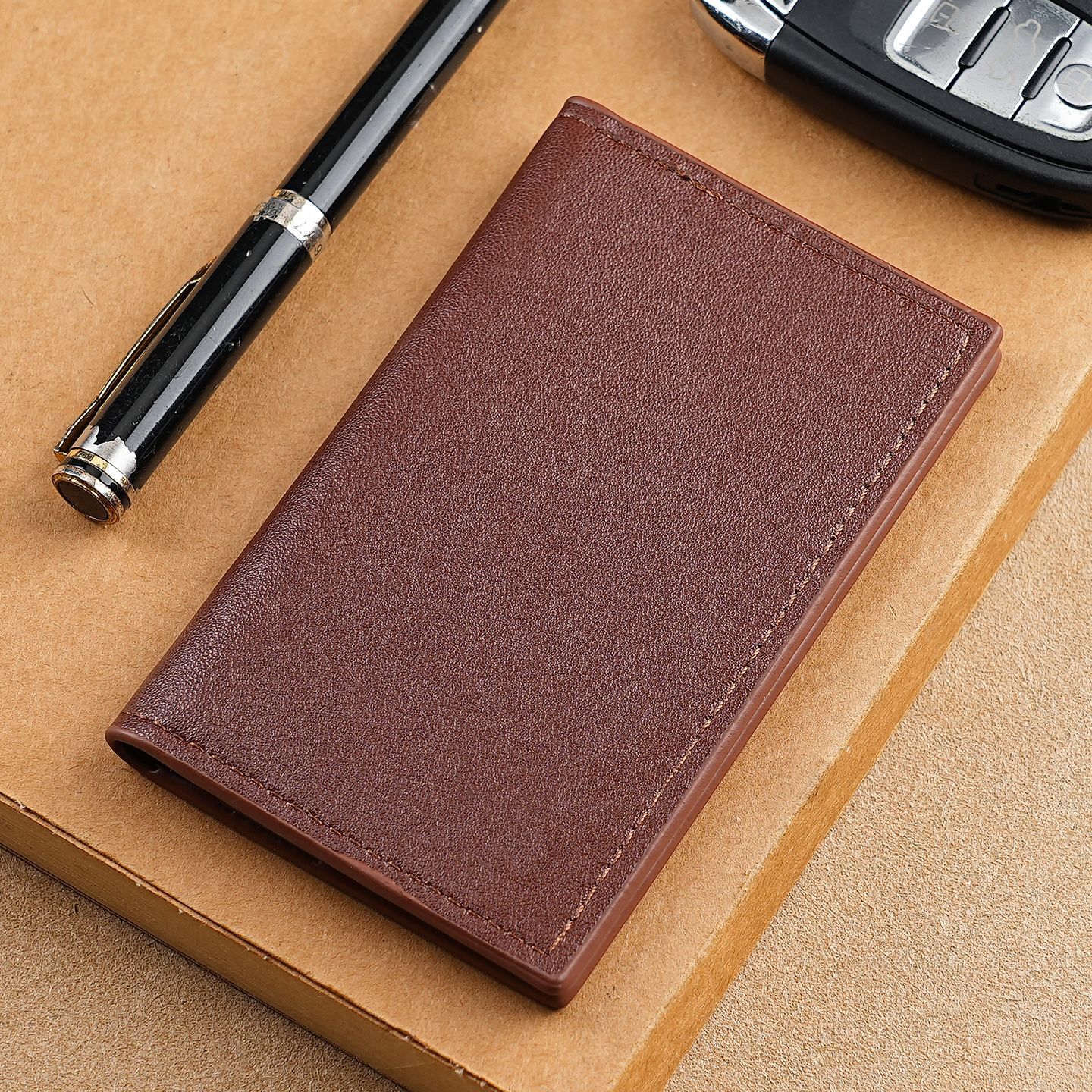 Bolsas de tarjetas de stock para hombres, tarjetas ultra delgadas, tarjetas de visita de alta calidad, bolsas de tarjetas simples, bolsas personales de tarjetas múltiples de gran capacidad.