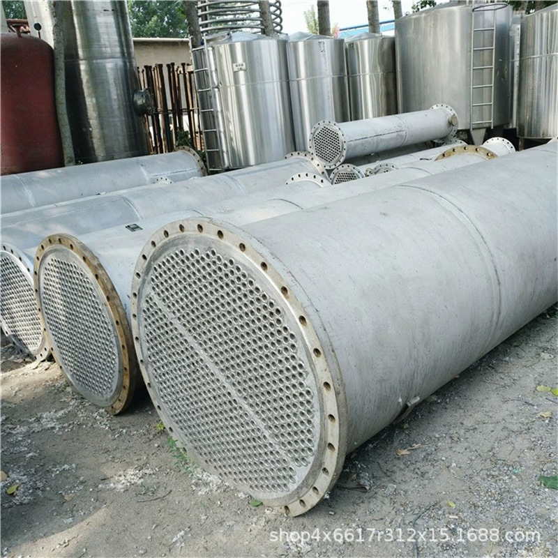 供应二手二手石墨冷凝器 304不锈钢冷凝器 钛材降温冷凝设备