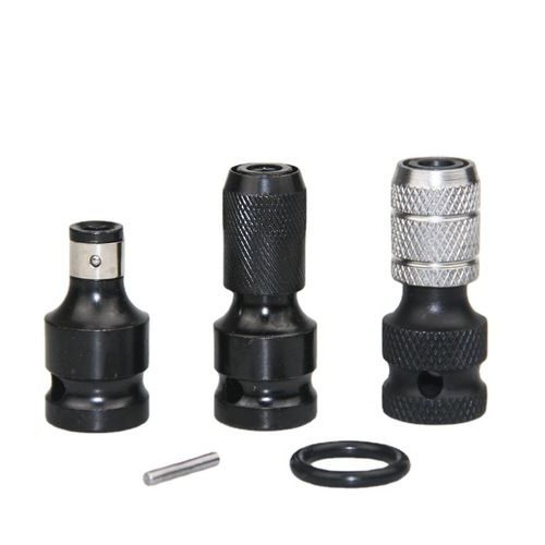 Electric wrench telescopic cartridge conversion head hexagonal head conversion bit head hexagonal head 1/2 air gun 1/4 power tool