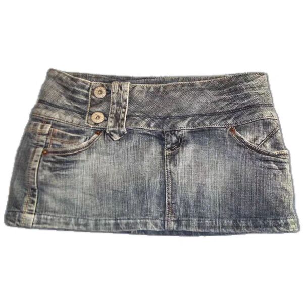 Summer denim skirt