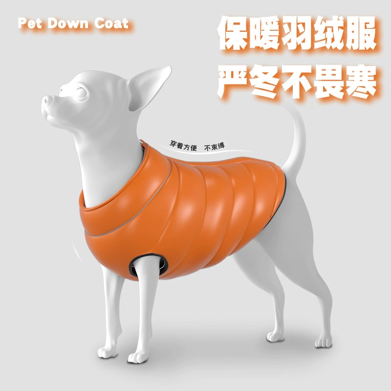 Новая Одежда для собак, осенне-зимняя Двусторонняя одежда для домашних животных, хлопковый зажим для лошади, утолщенная теплая одежда для собак, одежда для домашних животных