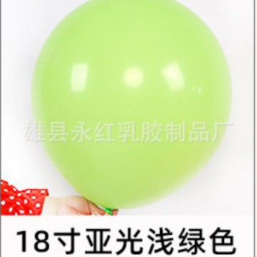 Fábrica al por mayor de 18 pulgadas macaron globo boda cumpleaños fiesta decoración mate globo redondo de látex globo