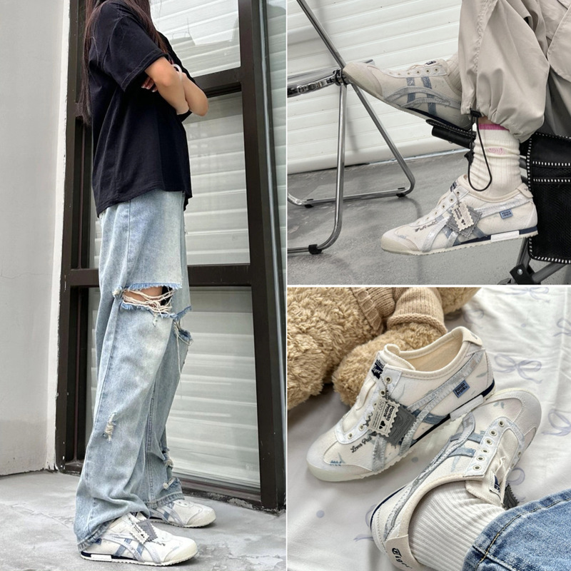 莆田纯原熊猫恶作剧Tiger鬼冢虎一脚蹬复古运动休闲鞋轻便防滑|undefined
